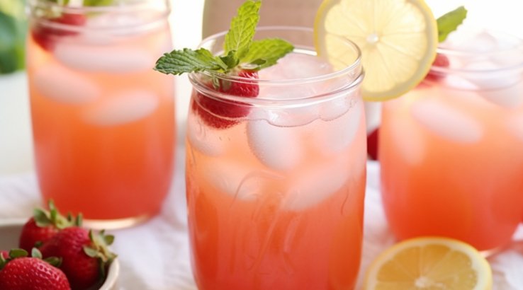 полуничний лимонад