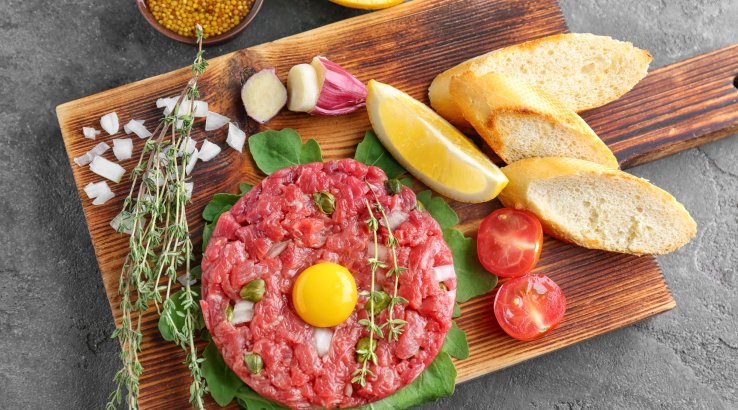 говяжий тартар