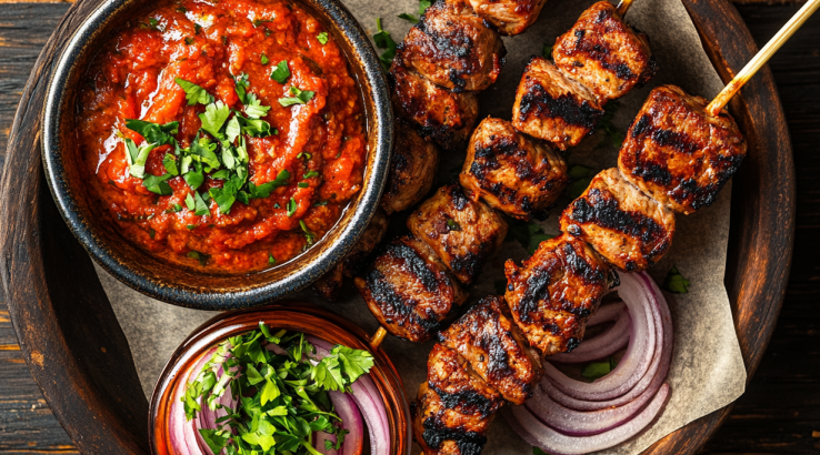 Рецепт маринованої цибулі та топового соусу до шашлику