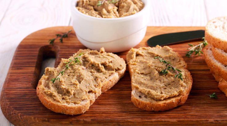 Квасолевий паштет з горіхами