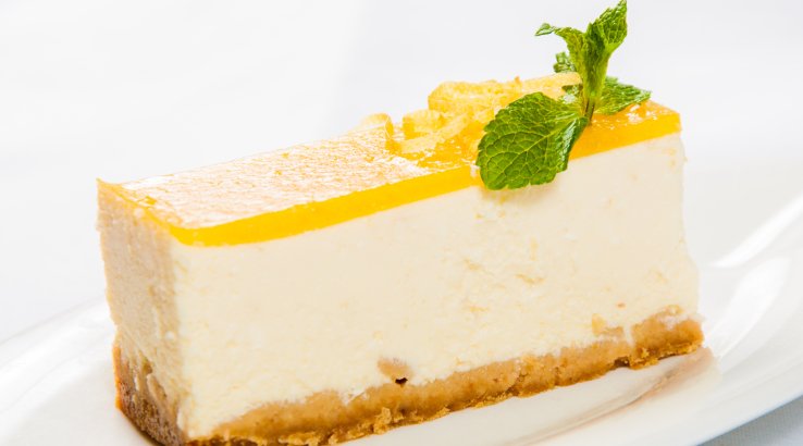 Сирно-апельсиновий чизкейк
