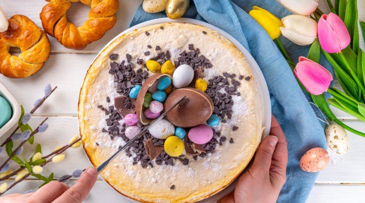 Сирна паска у духовці