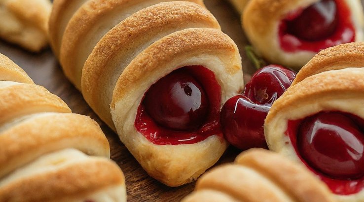 Трубочки з вишнею