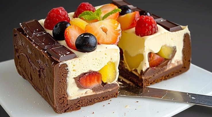 Фрукти під шоколадною шубою