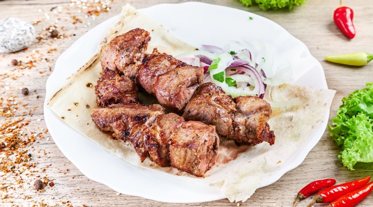 Шашлик в рукаві