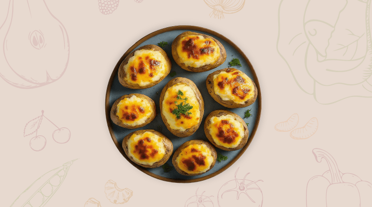 Картопля «в жакеті» зі смачною начинкою