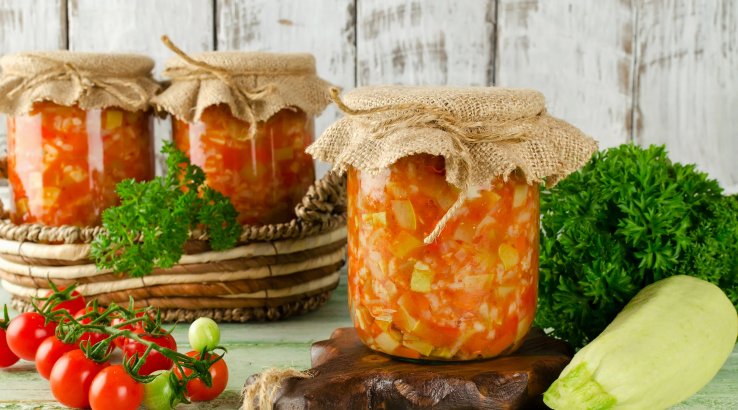 Салат з кабачків і солодкого перцю по-корейськи