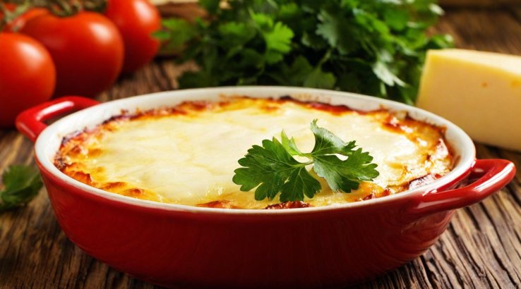 Печериці, запечені в сметані