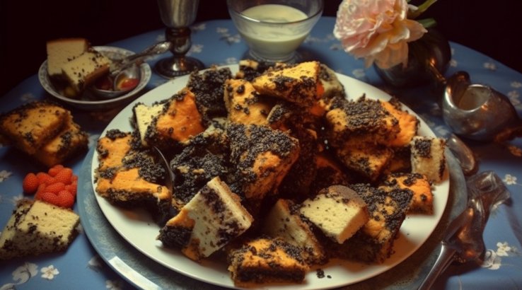 Коржі з маком на Маковія