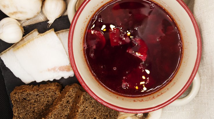 Грибний борщ