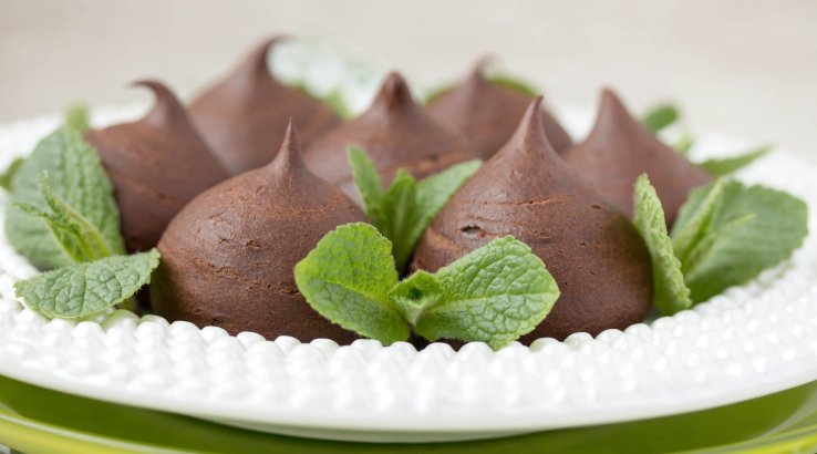 Шоколадні профітролі