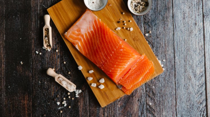 солений лосось