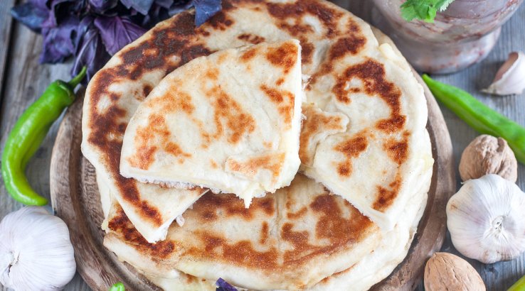 Ліниве хачапурі з лаваша з лаваша