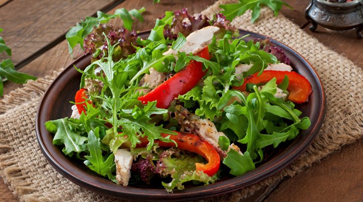 Салат з маринованим перцем