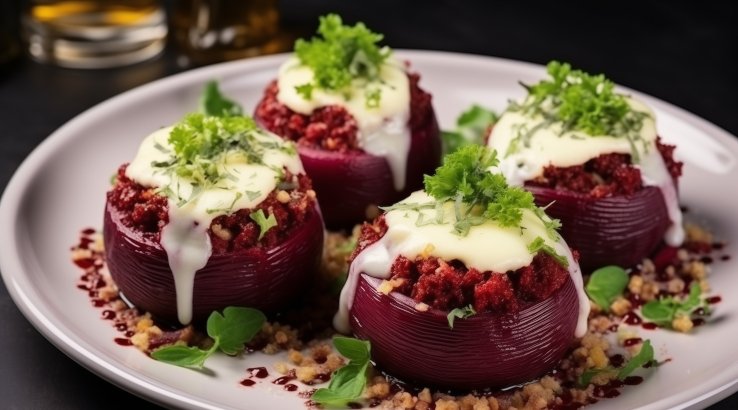 Фарширований буряк