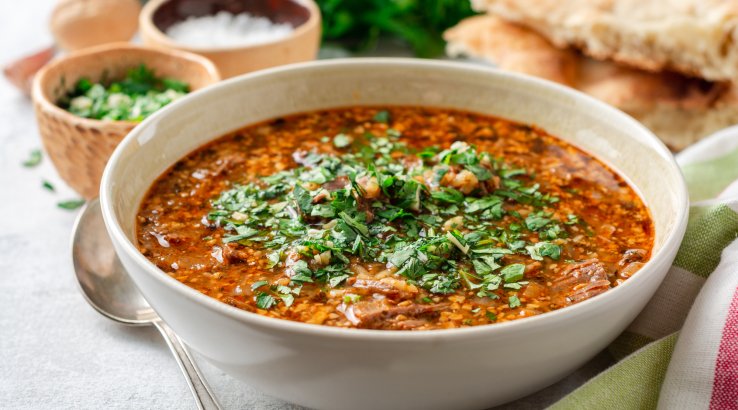 Харчо з гранатовим соком - рецепт