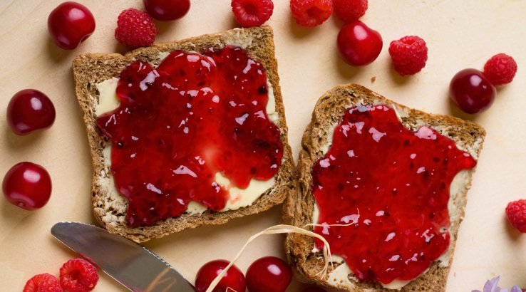 Варення з вишні і малини