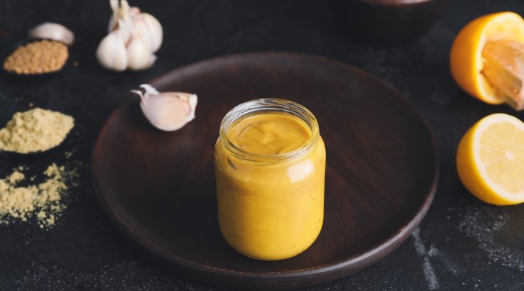 Медово-гірчичний соус з імбирем