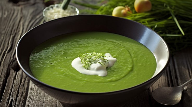 зелений гаспачо