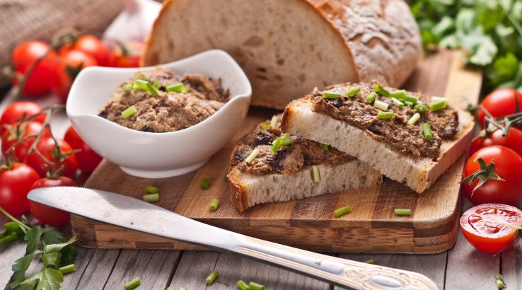 Паштет из печени на зиму