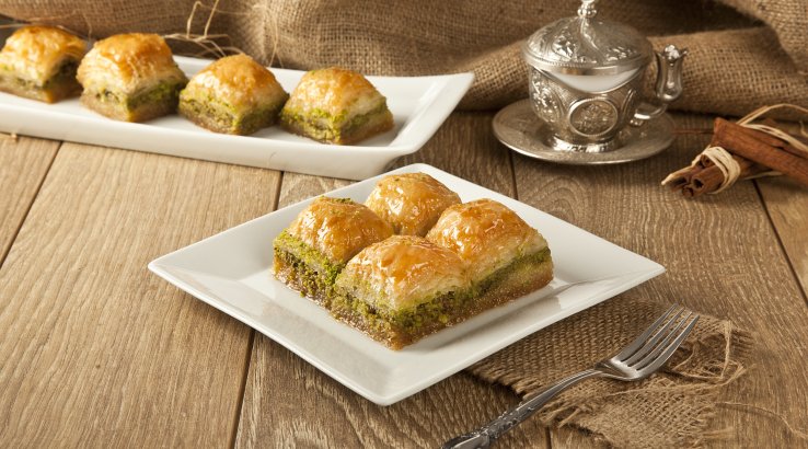 Пахлава з фісташками