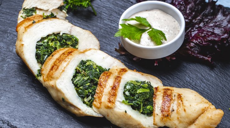 Фаршироване куряче філе