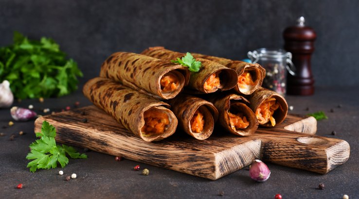 Печінкові млинці з начинкою