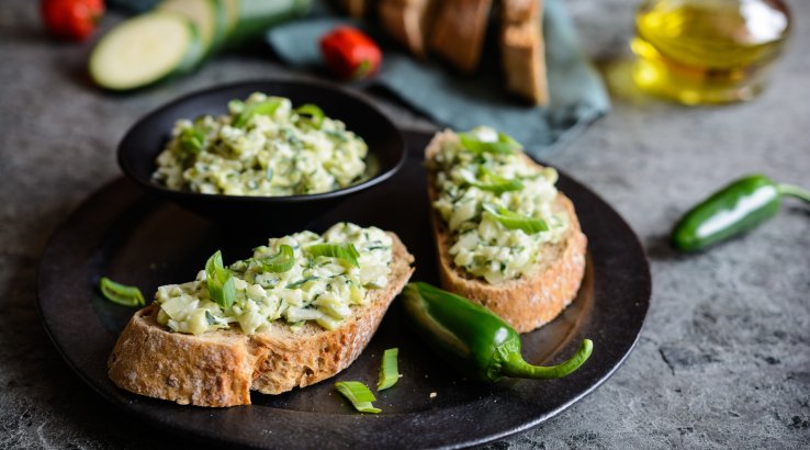 Паштет із кабачків з плавленим сирком