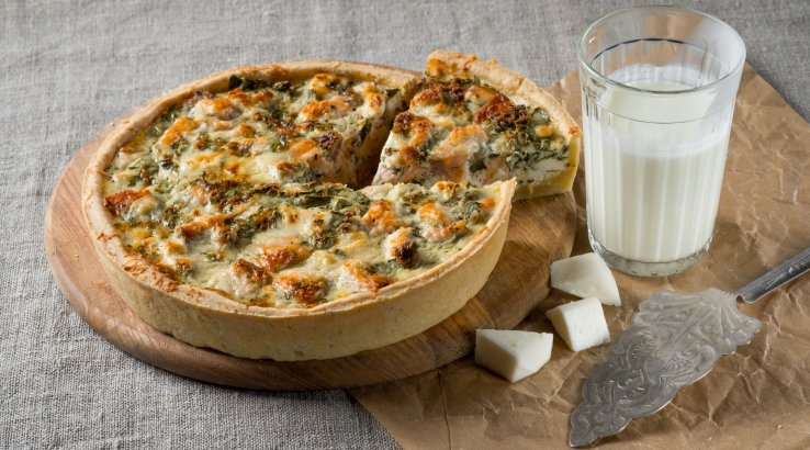 Пиріг з риби з листкового тіста