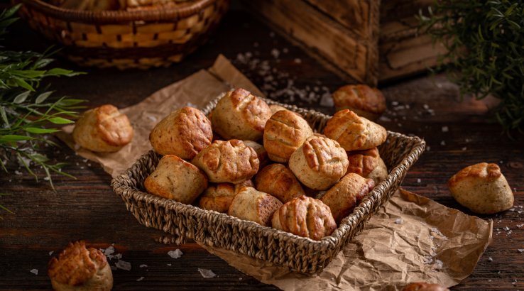 Пампушки з салом