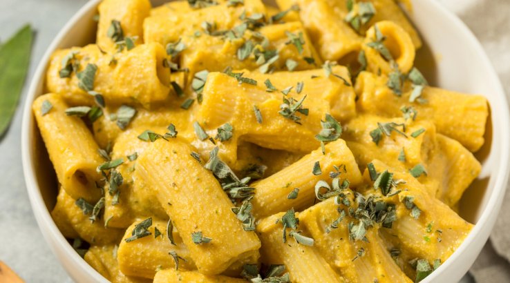 Паста з гарбузового тіста