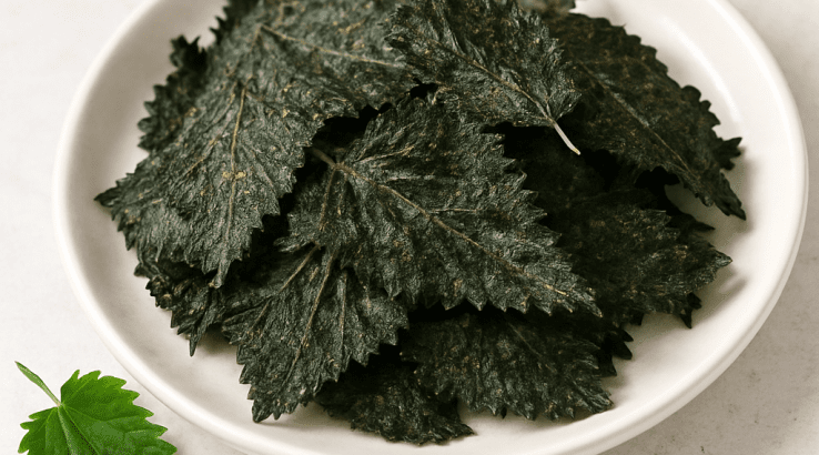 Чипси з кропиви