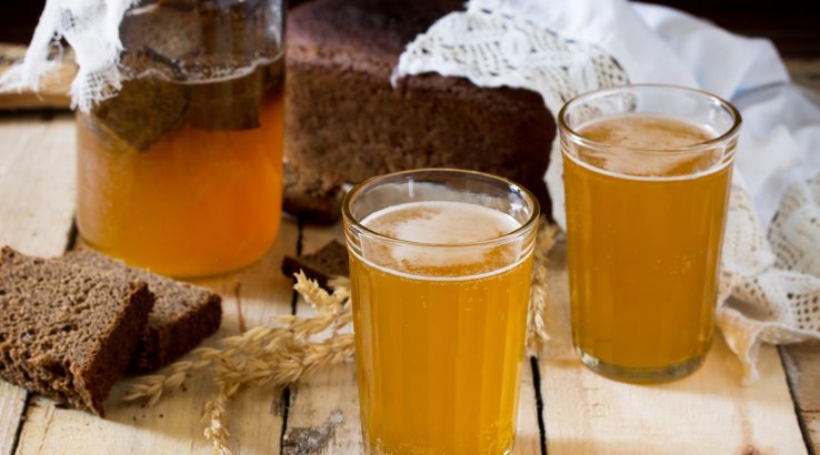 Хлібний квас без дріжджів