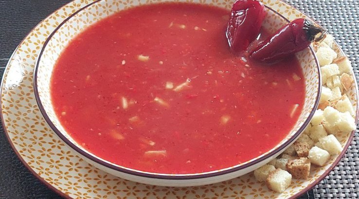 Гаспачо з томатним соком