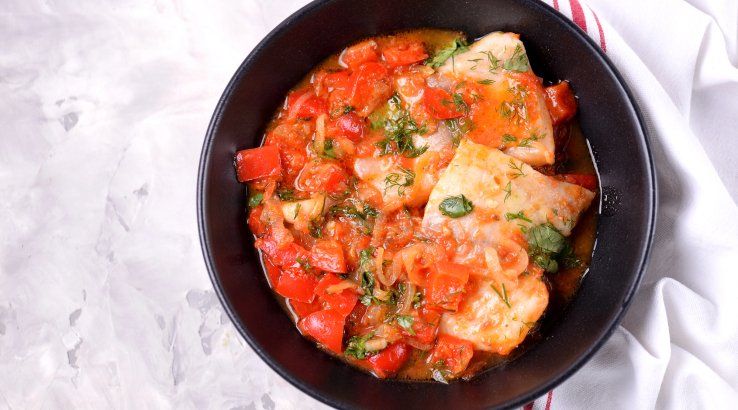 Риба в соусі путанеска