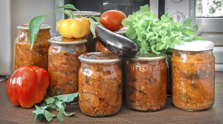 Консервовані баклажани