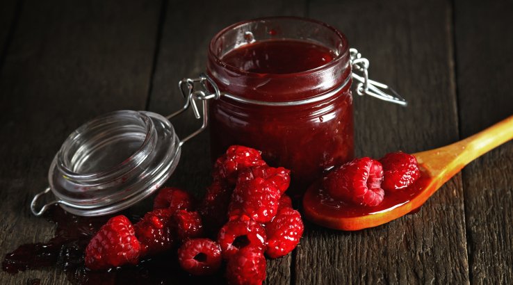 Крем з малини і меду