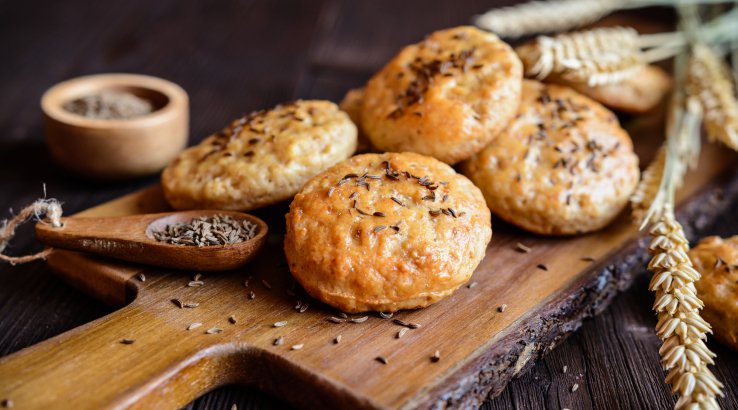 Солоне печиво з кмином