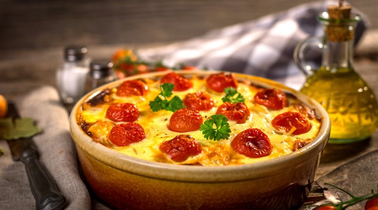 Клафуті з помідорами