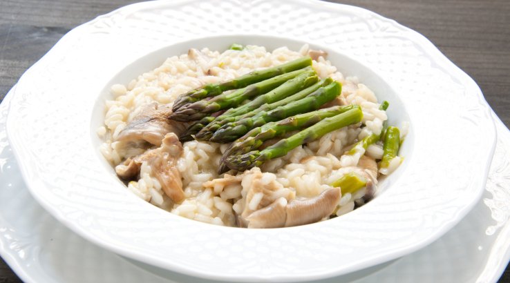 Ризото зі спаржею