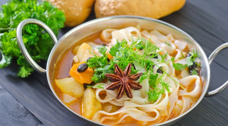 лагман з індичкою