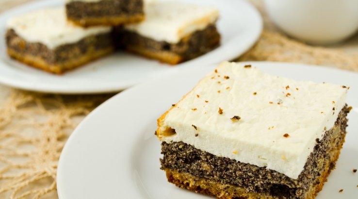 Маковий пиріг з желе