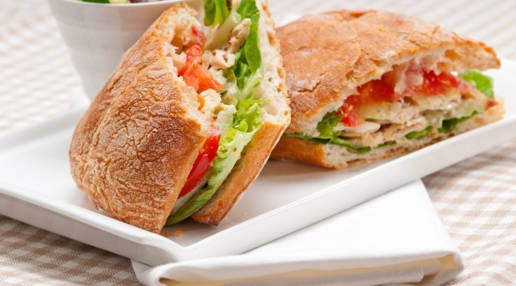 Чіабата з куркою