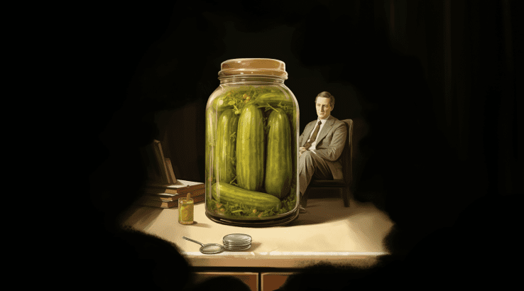 письменники про консервовані огірки