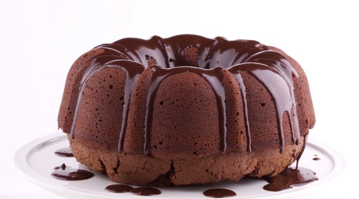 Шоколадний кекс з кокосовими кульками