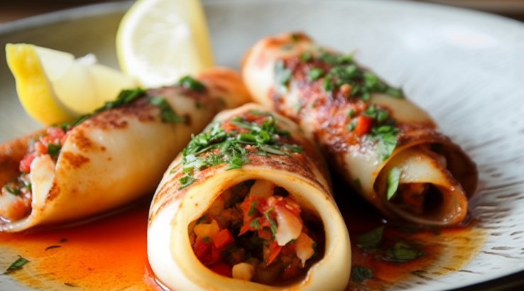 фаршировані кальмари