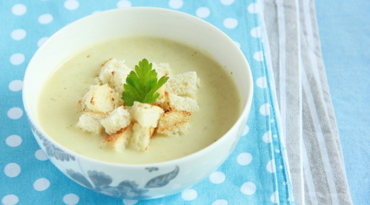 Крем-суп з бринзою