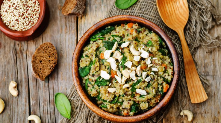 Рис з прянощами та горіхами