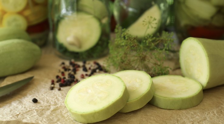 Квашені кабачки