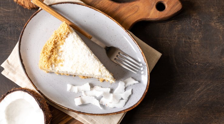 Кокосовий чизкейк